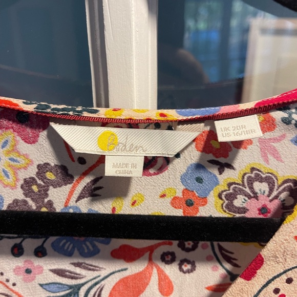 Boden floral dress like new size 20R - Picture 5 of 6